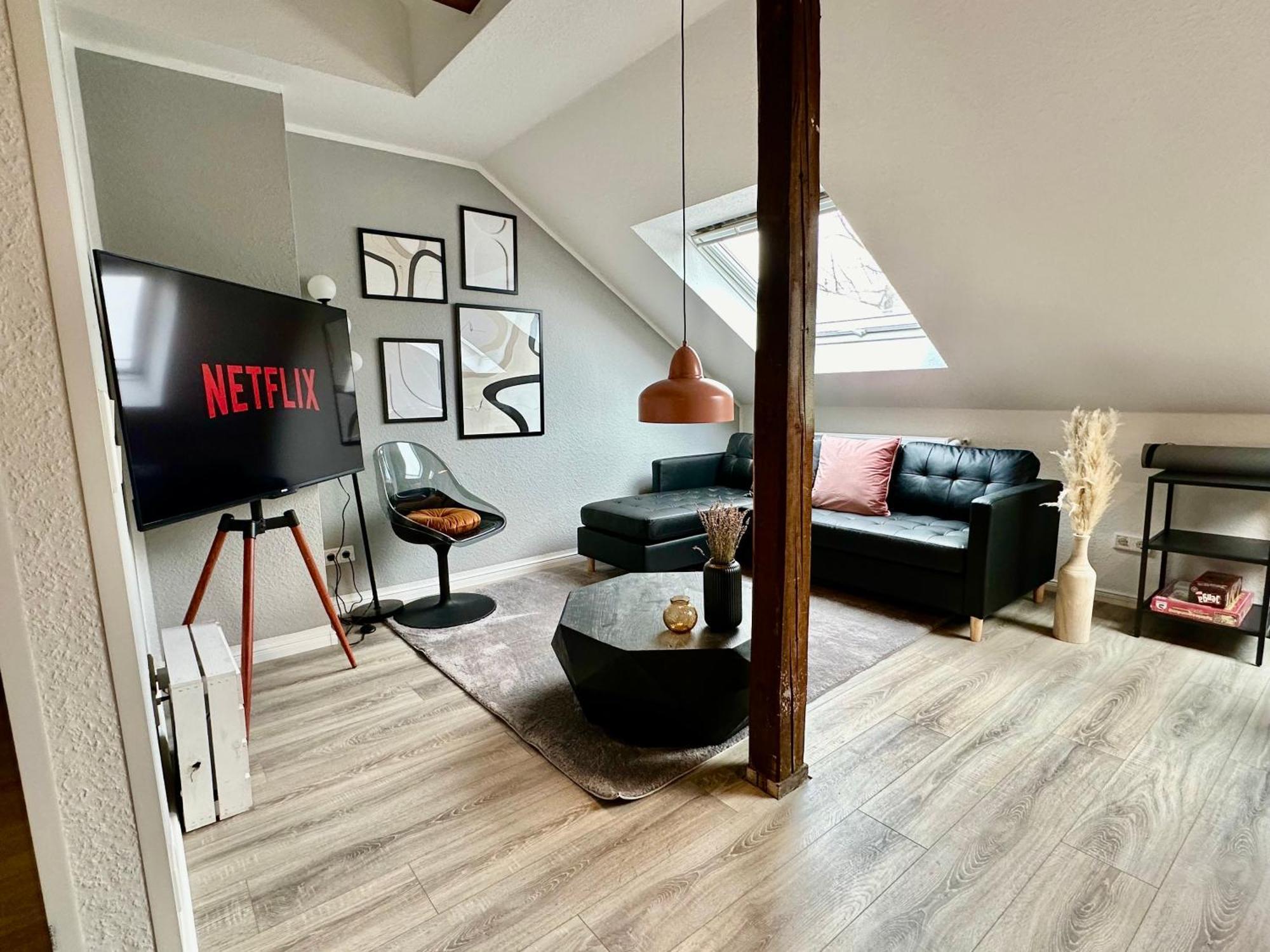 Stilvoll Im Zentrum Balken Loft Apartment Bochum Exterior photo
